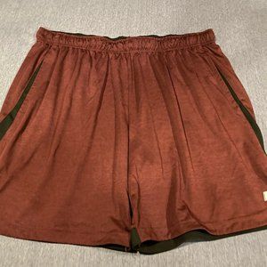 Russell Freshforce Running Shorts - Size XL - Red